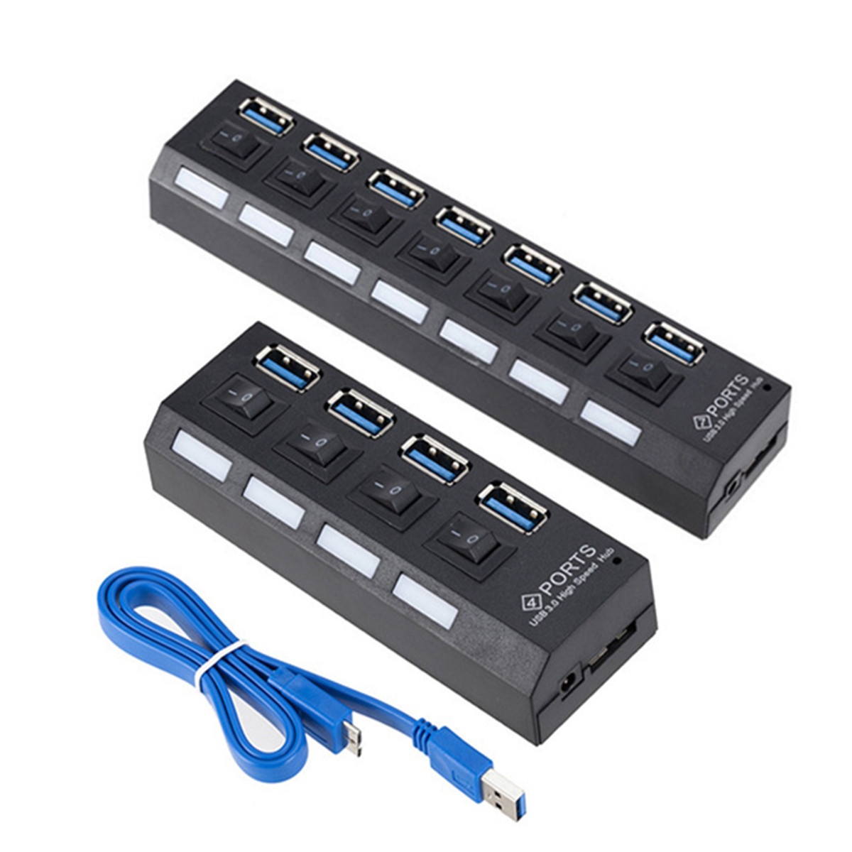 Multi Port Usb Hub - USB 3.0 Hub 5Gbps High Speed