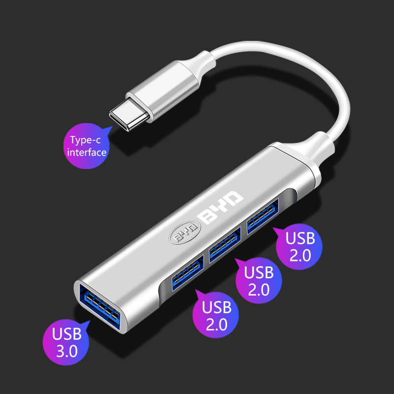 Multi Port Usb Hub - Type-C Turn USB Adapter Multi Port