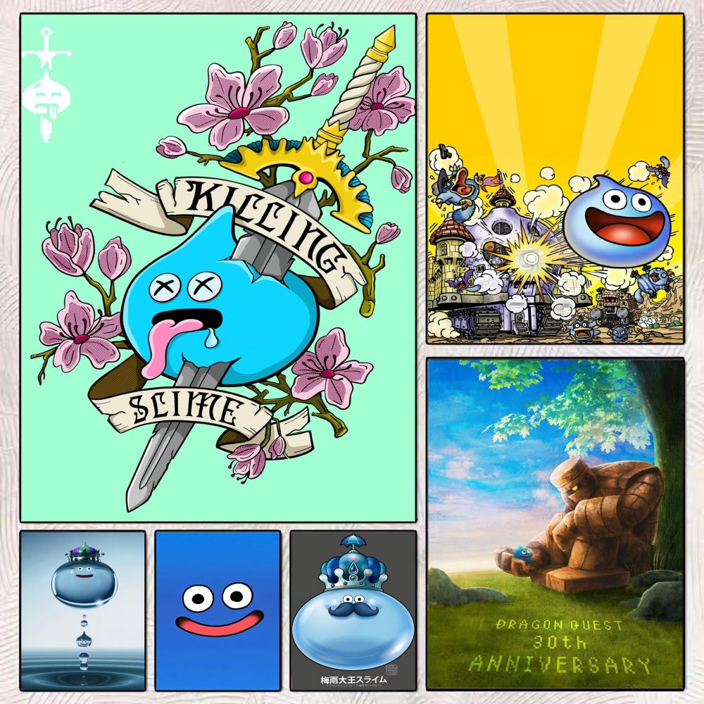 D-Dragon Quest Slime Poster Pe - огляд і ціна Office Quest