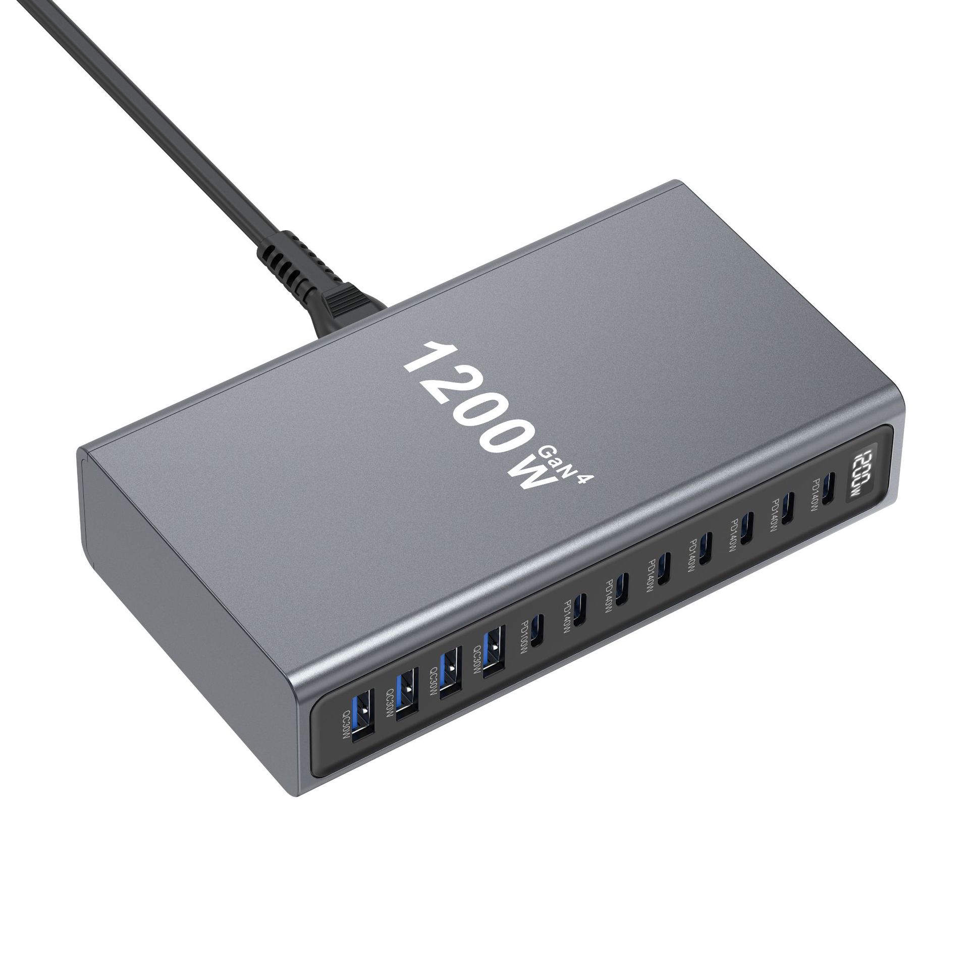 New 1200W Multi Port GaN Deskt - огляд і ціна Multi Port Usb Hub