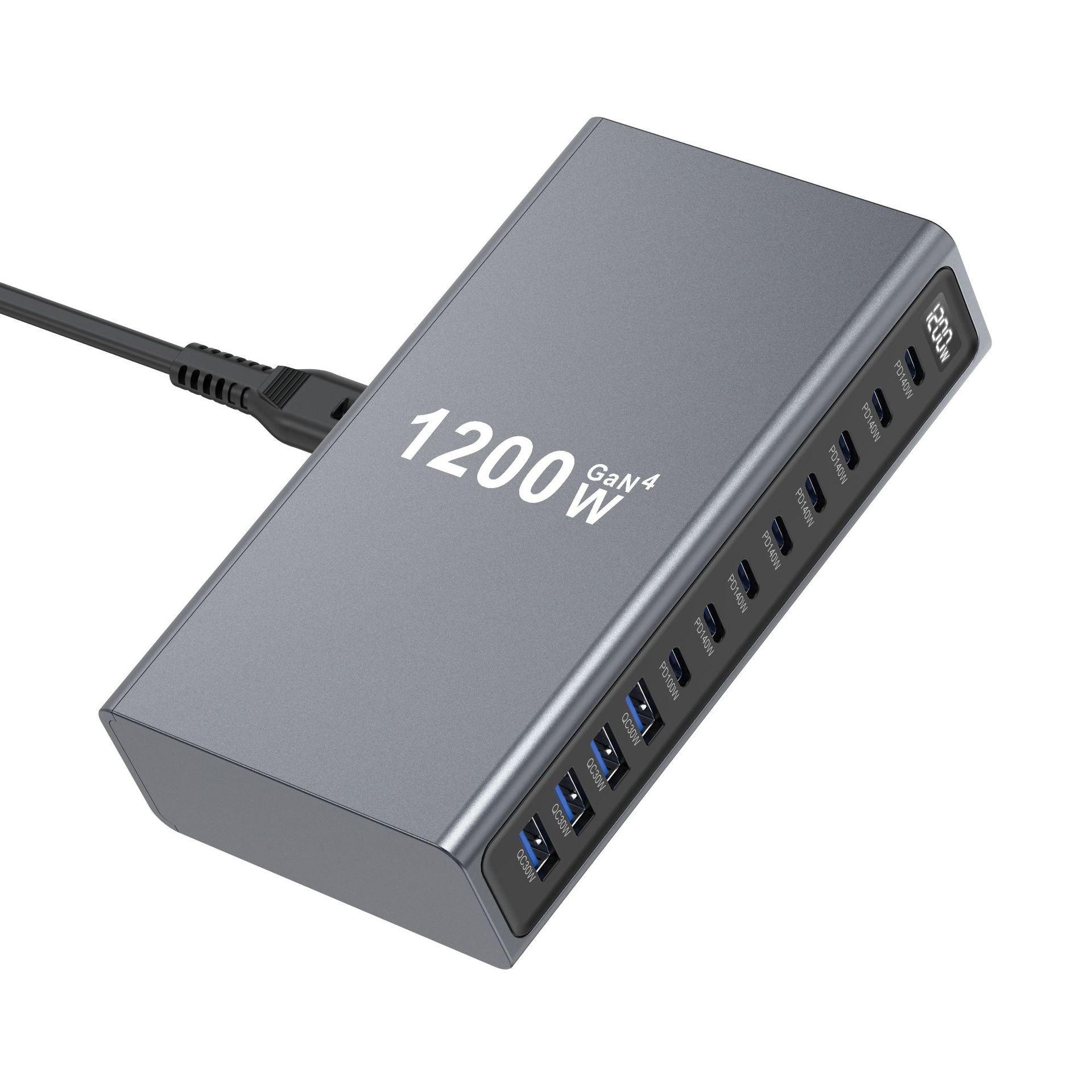 New 1200W Multi Port GaN Deskt - огляд і ціна Multi Port Usb Hub