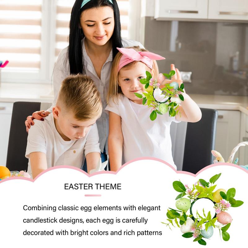 Easter Candle Rings Wreath Eas - огляд і ціна Ring Light Desk Small