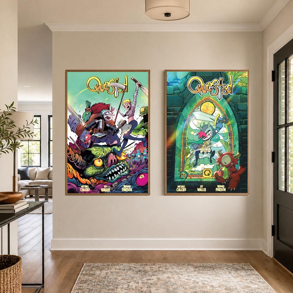 Brand Quested Poster Graphic W - огляд і ціна Office Quest