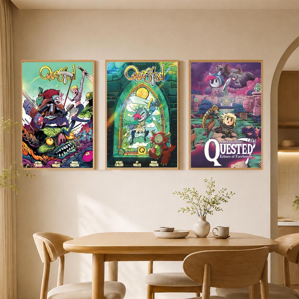 Brand Quested Poster Graphic W - огляд і ціна Office Quest
