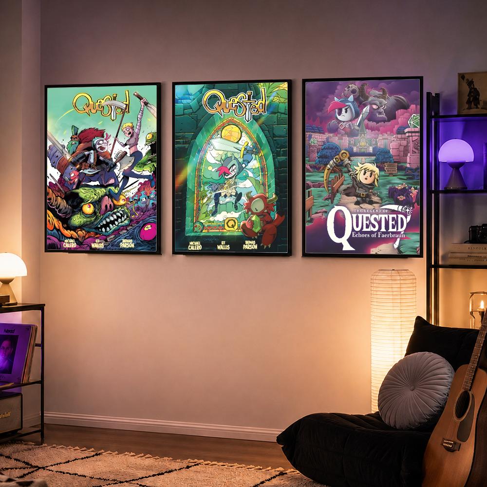 Brand Quested Poster Graphic W - огляд і ціна Office Quest