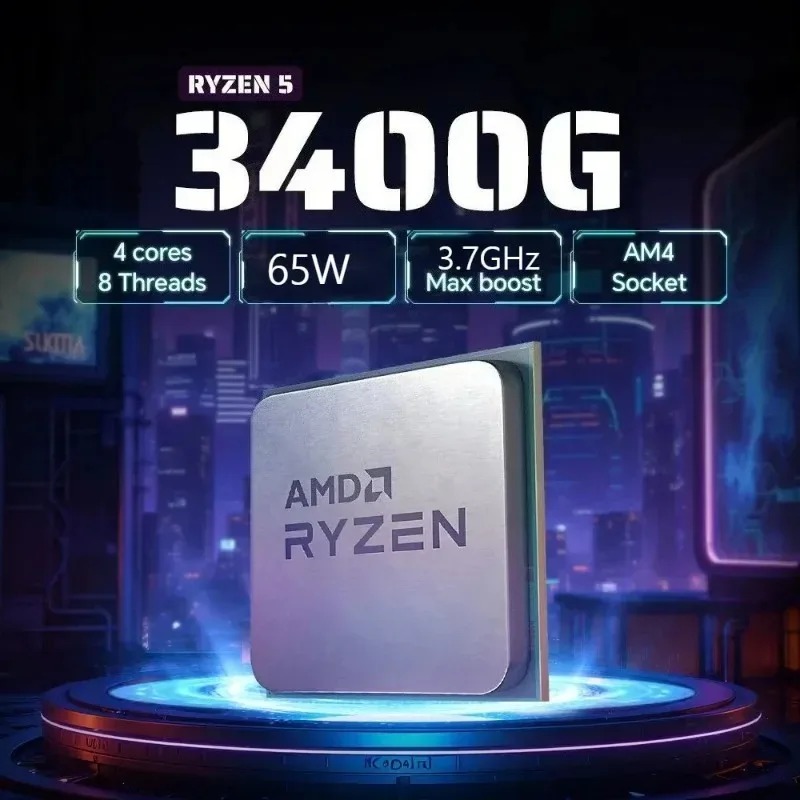 AMD Ryzen 5 3400G 4 Core 8 Thr - огляд і ціна Amd Cpu Ryzen 5
