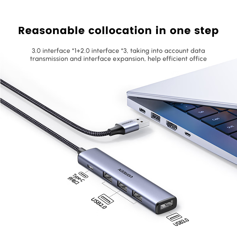 UGREEN USB Hub with 4 USB2.0 P - огляд і ціна Multi Port Usb Hub