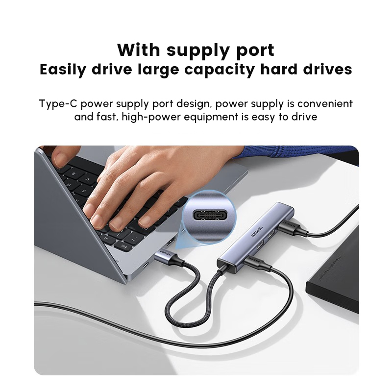 UGREEN USB Hub with 4 USB2.0 P - огляд і ціна Multi Port Usb Hub