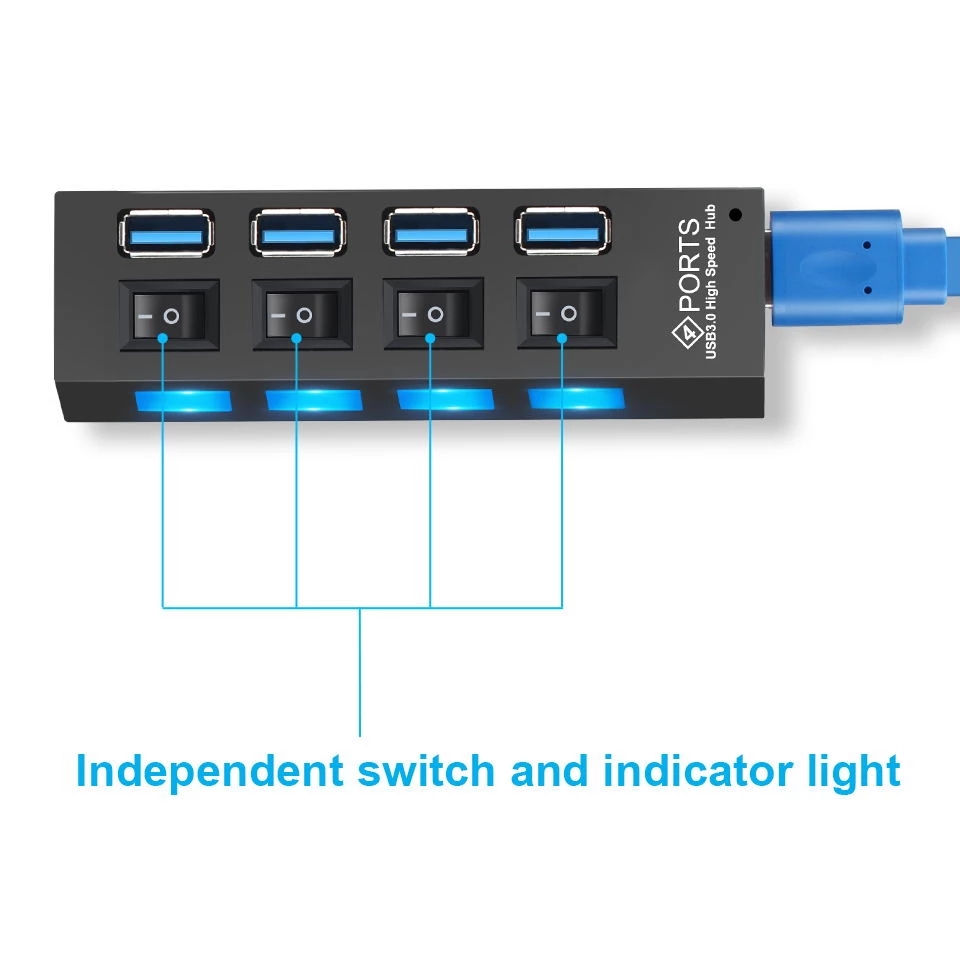 USB 3.0 Hub 5Gbps High Speed M - огляд і ціна Multi Port Usb Hub