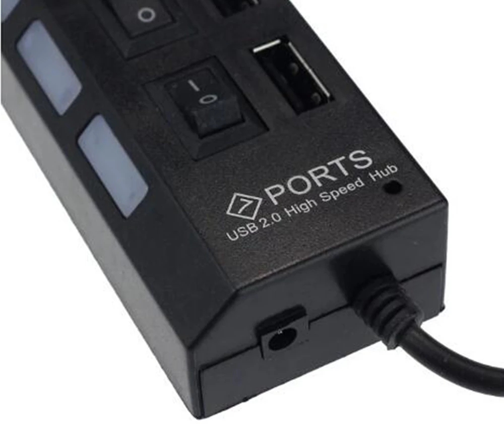7 Port USB 2.0 Hub Splitter Fo - огляд і ціна Multi Port Usb Hub