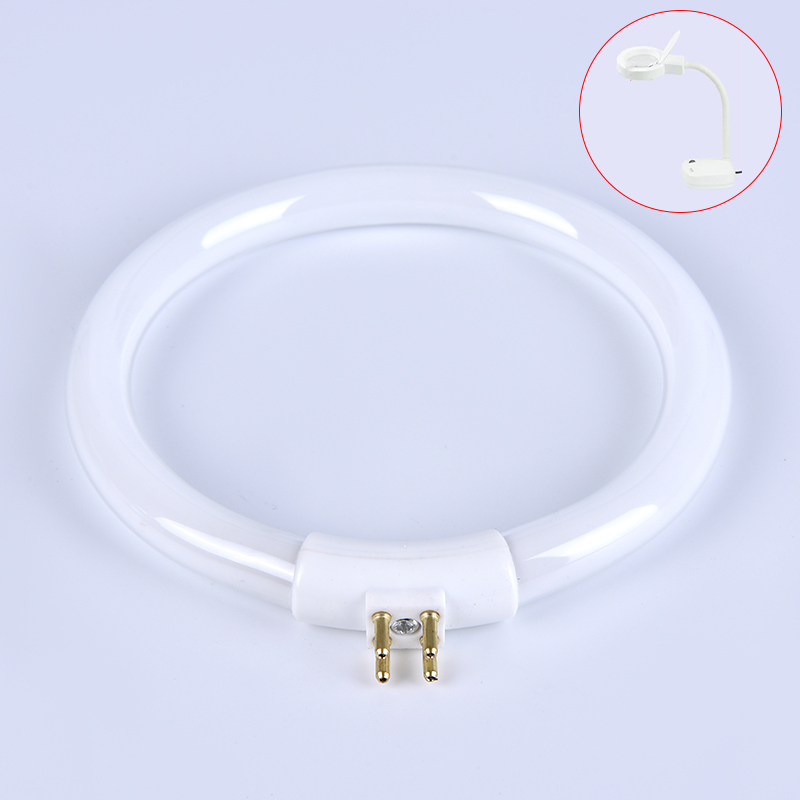 1pcs White Small Desk Round La - огляд і ціна Ring Light Desk Small