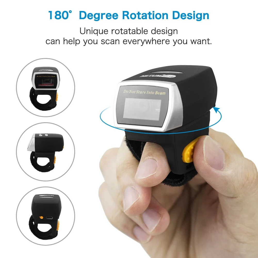 NEW Netum Mini Finger Ring Bar - огляд і ціна Barcode Scanner 2D