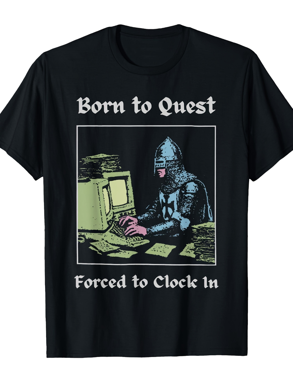 Born To Quest Forced To Clock  - огляд і ціна Office Quest