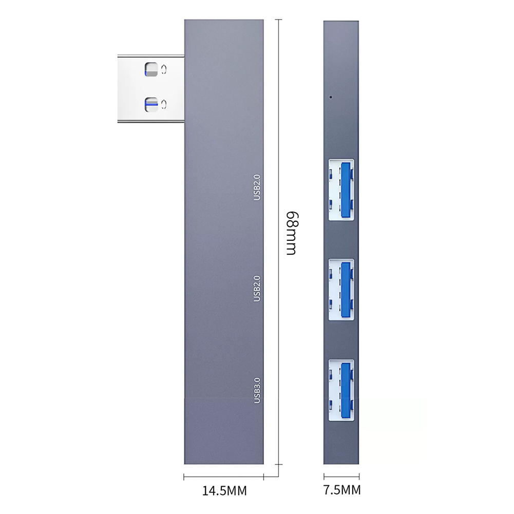 3 in 1 USB Docking Station OTG - огляд і ціна Multi Port Usb Hub