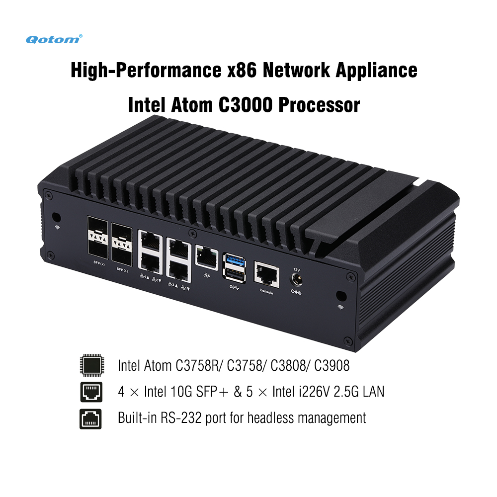 Mini PC Q20300G9 Atom C3000 CP - огляд і ціна Thin Client Mini Pc
