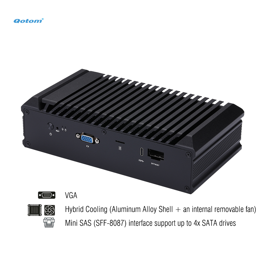 Mini PC Q20300G9 Atom C3000 CP - огляд і ціна Thin Client Mini Pc