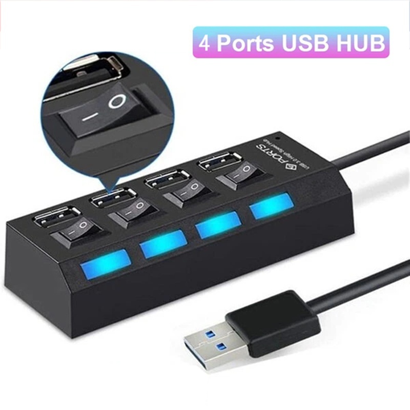 4 In 1 USB HUB USB Switch USB  - огляд і ціна Multi Port Usb Hub