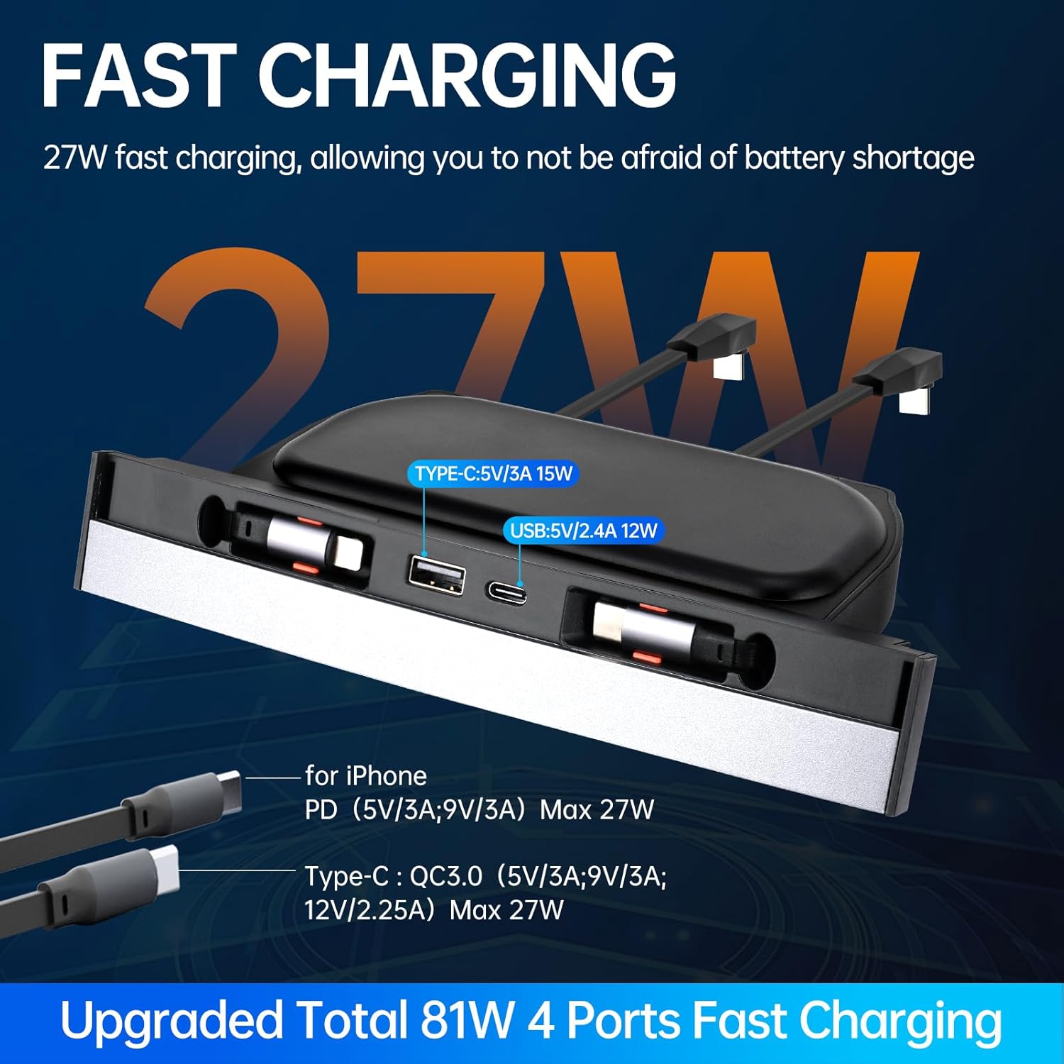 USB Hub for Tesla Model Y 2020 - огляд і ціна Multi Port Usb Hub