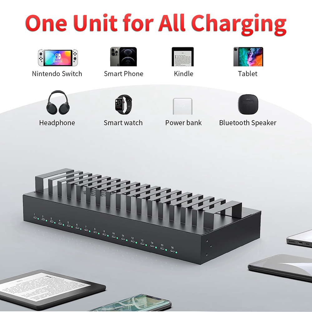 CA16-165C 16 Port Usb Type-c H - огляд і ціна Multi Port Usb Hub