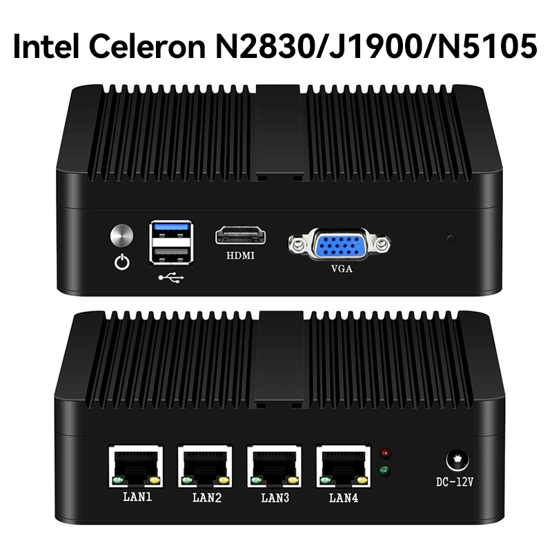 XCY Fanless Mini PC Intel N150 - огляд і ціна Thin Client Mini Pc