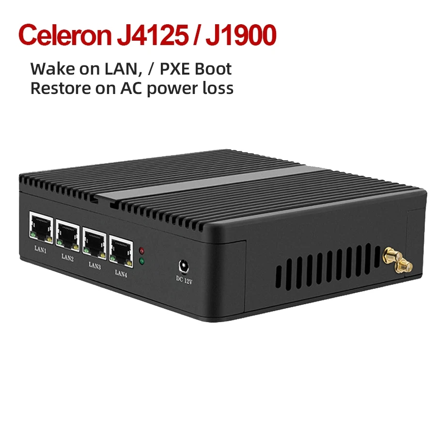 Firewall Router Pfsense Fanles - огляд і ціна Thin Client Mini Pc